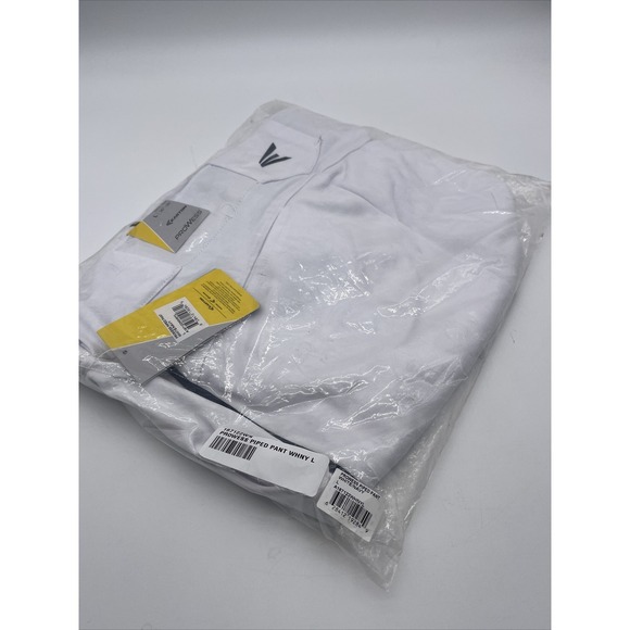 Easton Prowess Piped Softball Baseball Pants White Navy Womens Size L - Picture 12 of 12